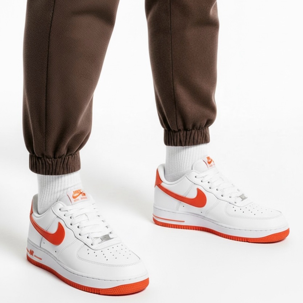 *NEW* Air Force 1 “White Team Orange”